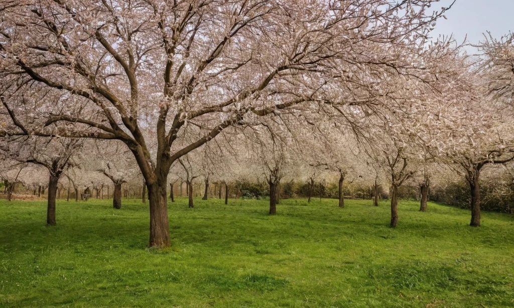10 árboles duros que pueden soportar inviernos fríos en un paisaje de jardín. (Asume que el contexto está relacionado con el cultivo de árboles y plantas.)