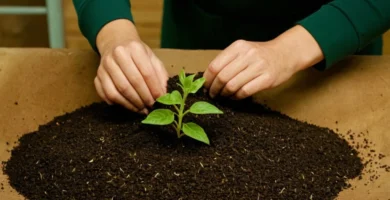 Instrucciones sobre cómo reproducir una planta utilizando semillas o cortes: Preparación adecuada del suelo