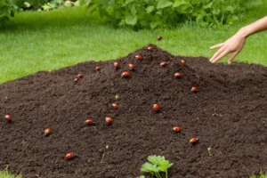 El estiércol familiar bailando sobre la pila de compost mientras las mariquitas le rodean mientras se jardinean en su patio trasero con consejos y trucos útiles. Esta es la descripción proporcionada para el libro titulado How to Dispose of Weed Seeds: La Guía Definitiva para las Enfermedades del Abono. Es una guía integral que abarca todos los aspectos del cuidado del césped