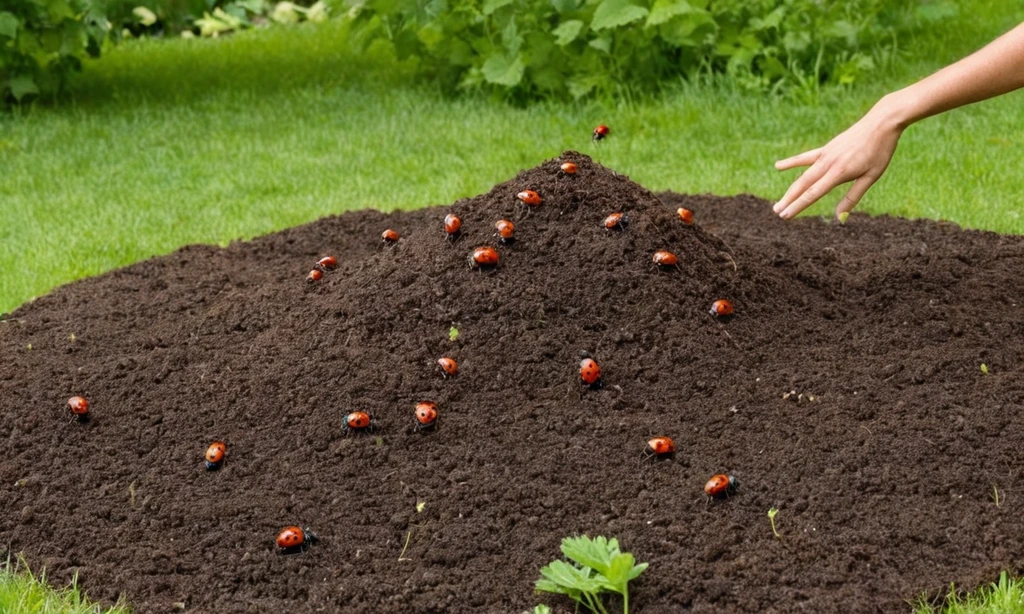 El estiércol familiar bailando sobre la pila de compost mientras las mariquitas le rodean mientras se jardinean en su patio trasero con consejos y trucos útiles. Esta es la descripción proporcionada para el libro titulado How to Dispose of Weed Seeds: La Guía Definitiva para las Enfermedades del Abono. Es una guía integral que abarca todos los aspectos del cuidado del césped