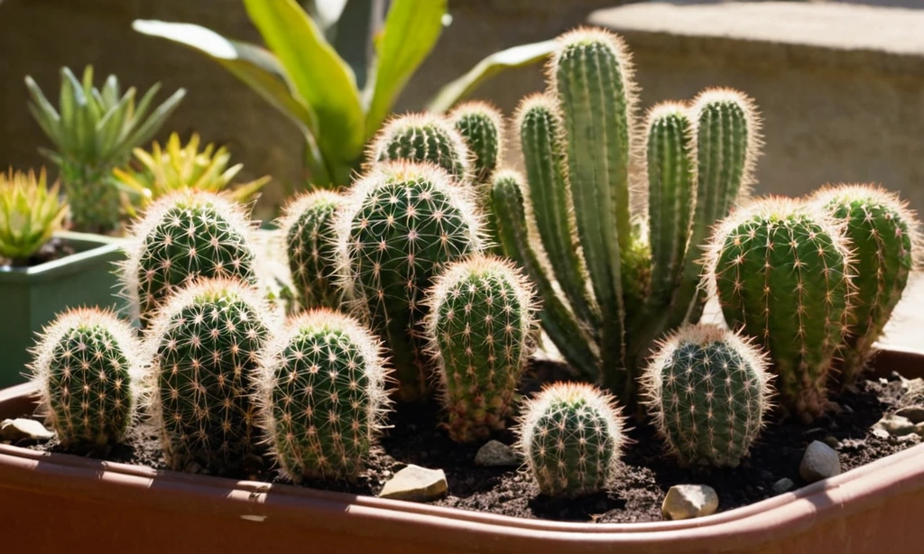 Una guía de cuidado de plantas abre en un día soleado