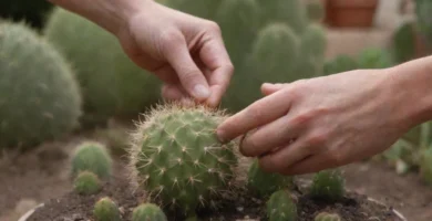 Aficionados a la planta ajustando los niveles de pH de suelo utilizando herramientas de jardín