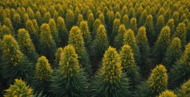 propiedades del cañamo, plantacion de cañamo